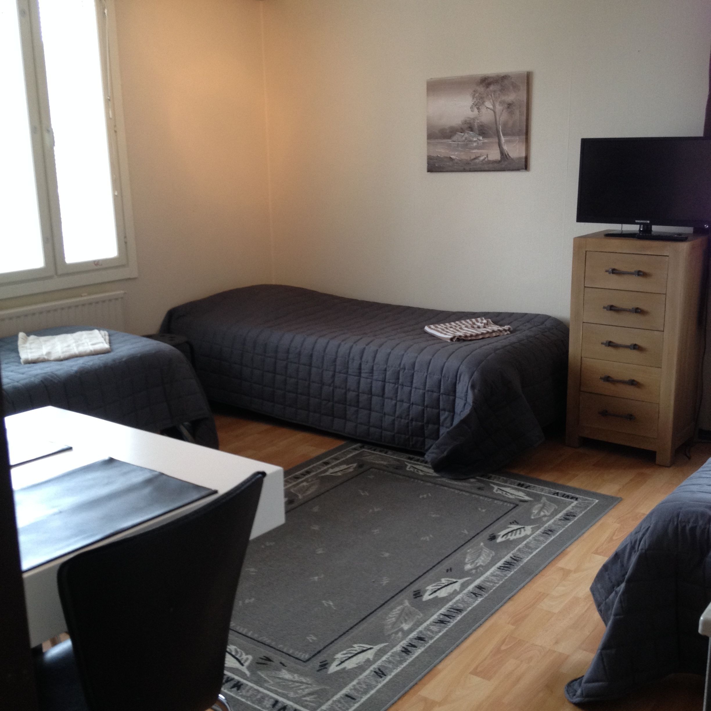 Triple Room, Shared Bathroom | Free cribs/infant beds, rollaway beds, free WiFi