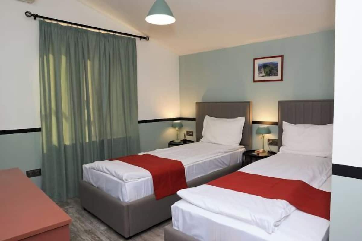 Minibar, desk, blackout curtains, soundproofing