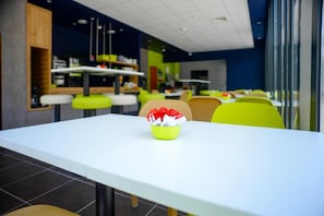 Daily buffet breakfast (EUR 7.50 per person)