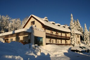 Façade de l’hébergement