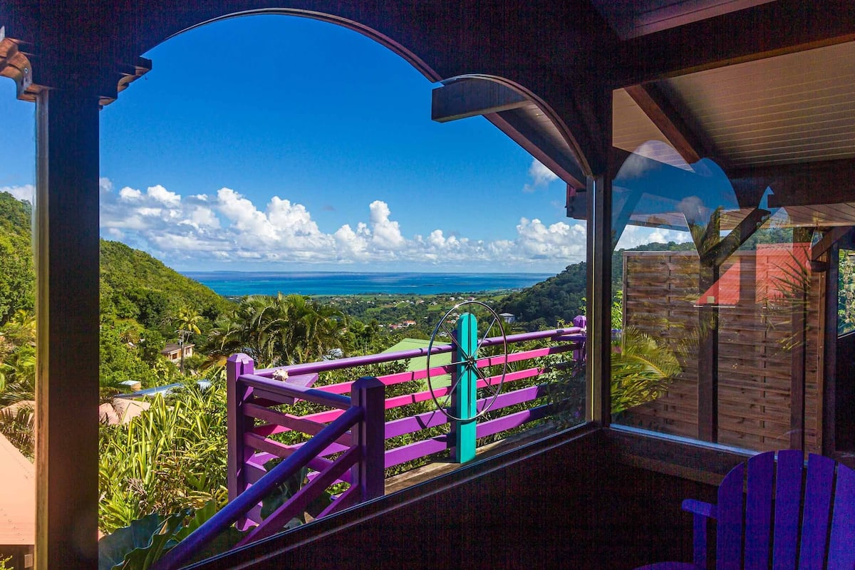 Grand Bungalow Grande Anse | 露台/庭院