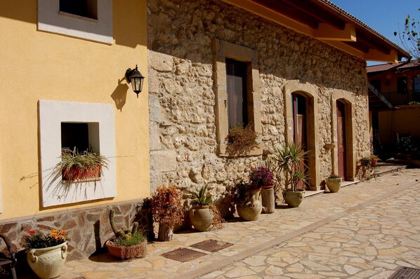 Voorkant van accommodatie