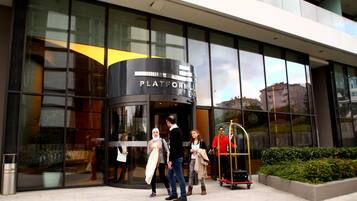 EntrĂ©e de lâhĂ©bergement