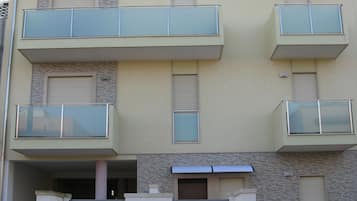 Fassade der Unterkunft