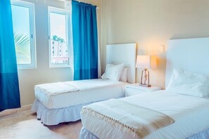 1 bedroom, down duvets, in-room safe, blackout curtains