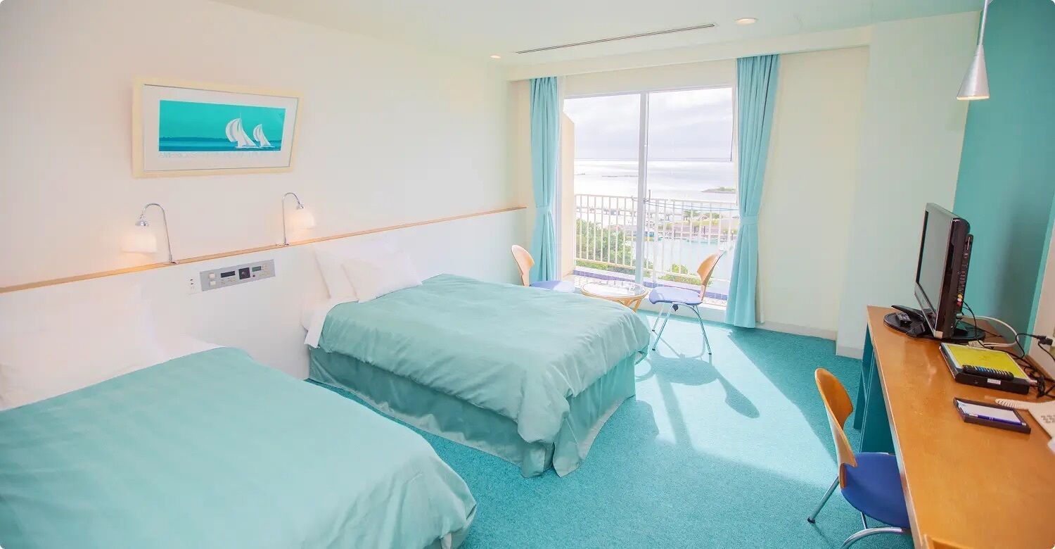 Twin Room (1 room only on each floor) | In-room safe, laptop workspace, blackout curtains