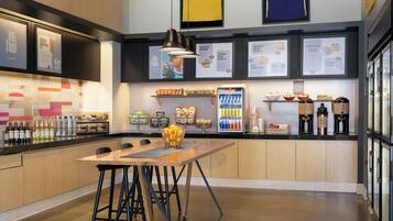 Daily continental breakfast for a fee