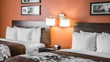 Hochwertige Bettwaren, Pillowtop-Betten, Schreibtisch