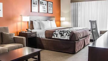 Literie de qualité supérieure, surmatelas, bureau