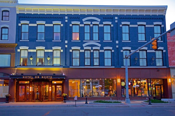 Front of property - evening/night