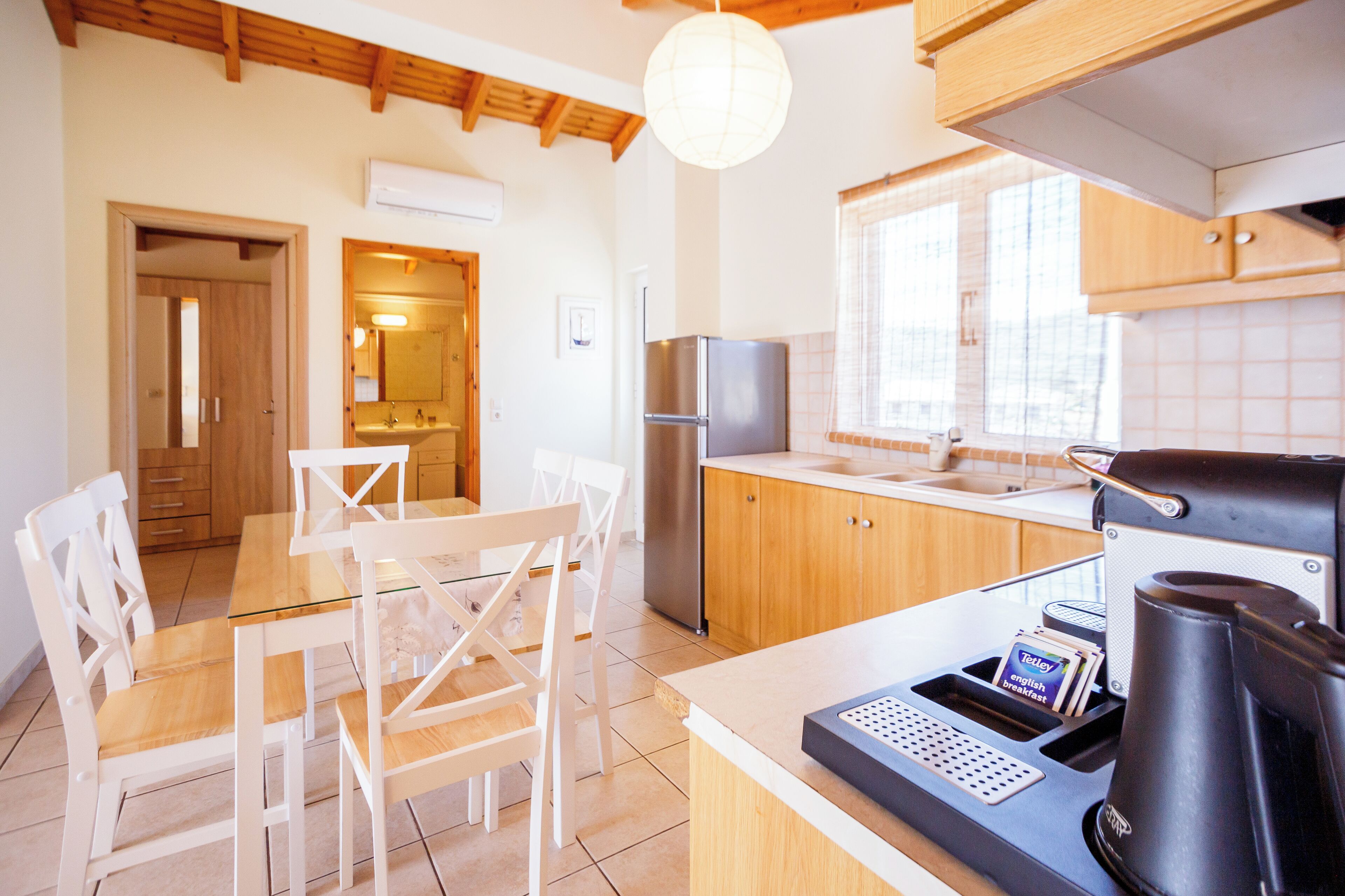 Loft, Balcony, Mountain View | Private kitchen | Full-sized fridge, electric kettle, cookware/dishes/utensils