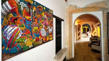 Zona de estar del vestíbulo