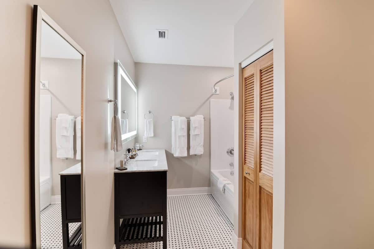 premium bedding, down duvets, pillow-top beds, individually decorated