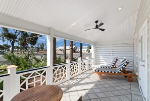 Premium bedding, down comforters, pillowtop beds, individually decorated