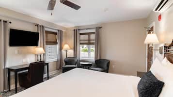 Premium bedding, down duvets, pillow-top beds, individually decorated