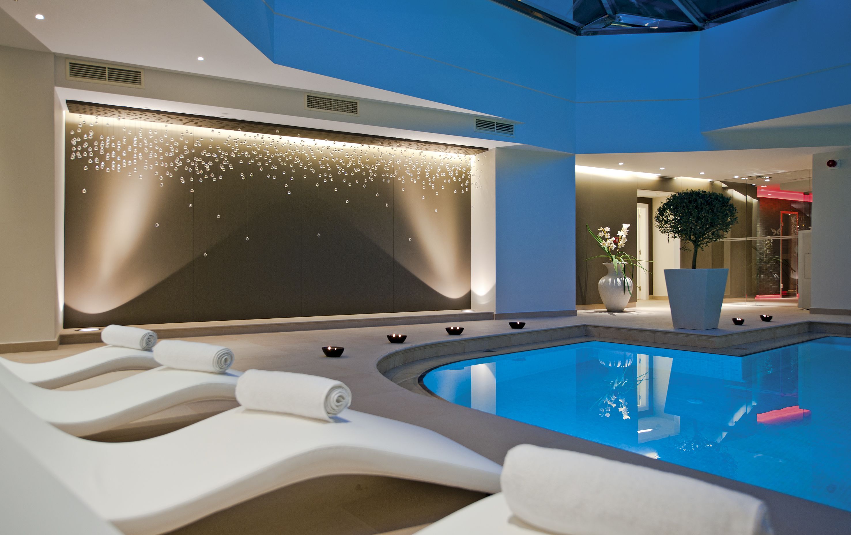 Salas de tratamiento para parejas, sauna y baño de vapor 