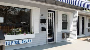 EntrĂ©e de lâhĂ©bergement