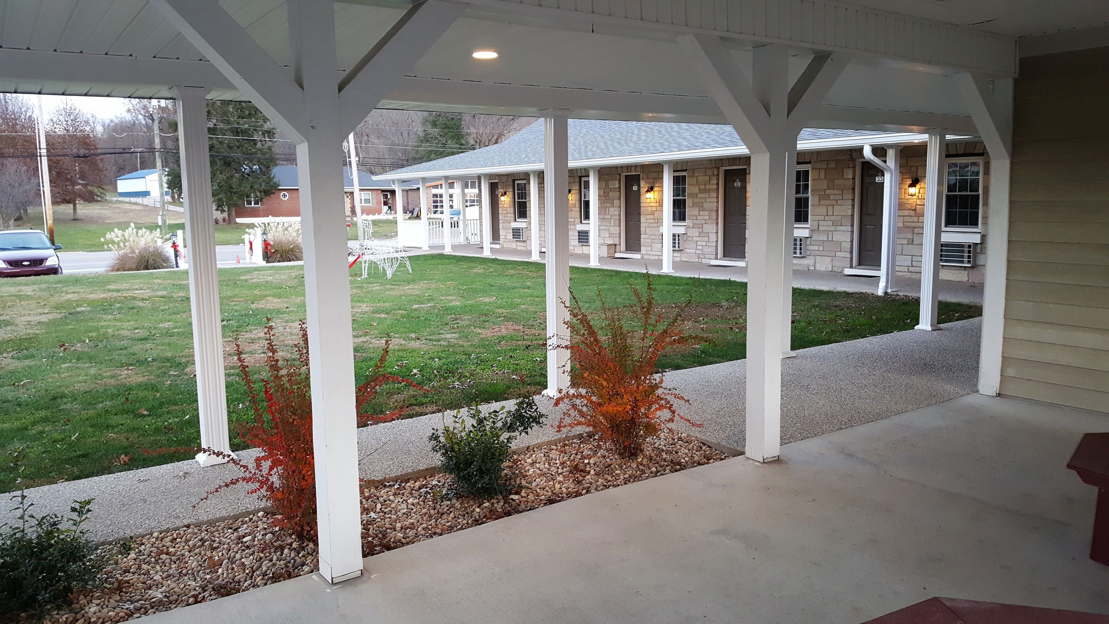 Enceinte de l’hébergement