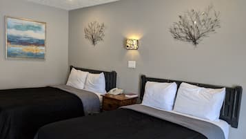 Standard Double Room, 2 Double Beds, Smoking | Desk, rollaway beds, free WiFi, bed sheets