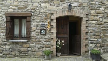 Entrada al alojamiento