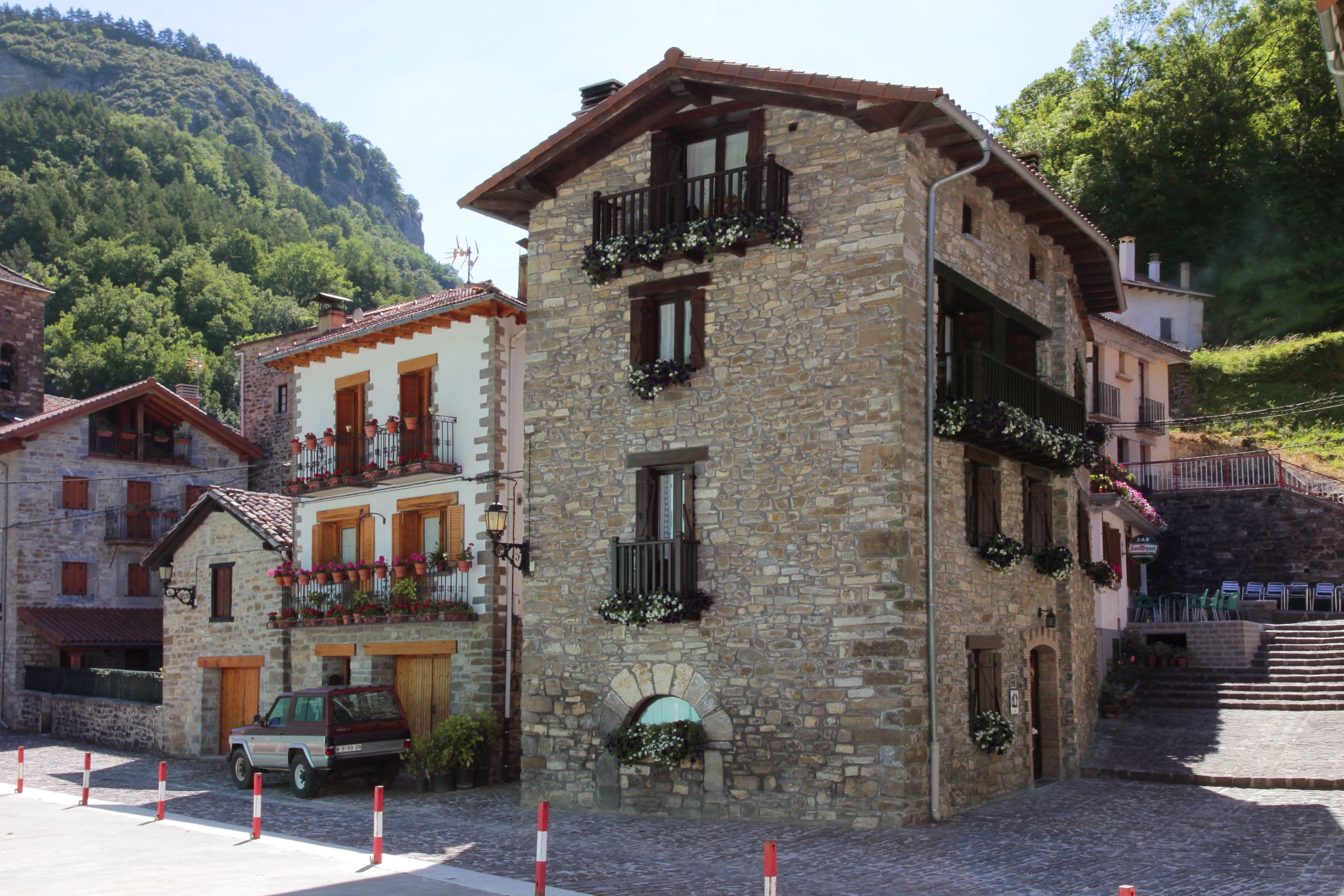 Voorkant van accommodatie