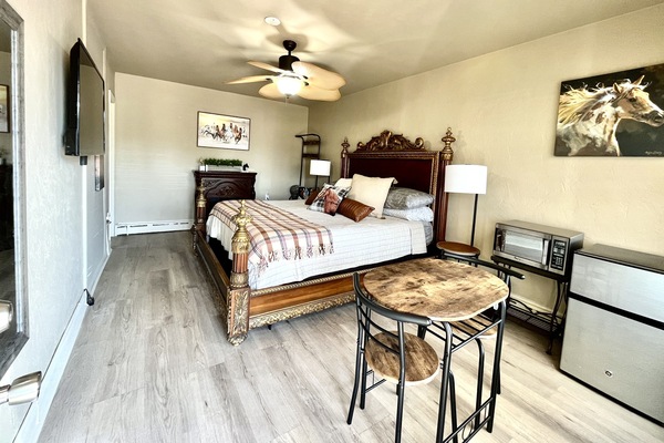 Deluxe-rum - 1 kingsize-säng - icke-rökare | Sängtillbehör av högsta kvalitet och bäddmadrasser