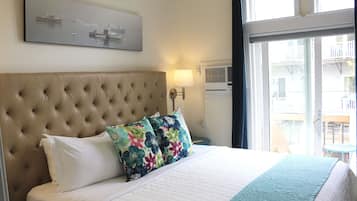 Blackout drapes, iron/ironing board, free WiFi, bed sheets
