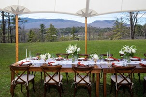 Área de bodas al aire libre