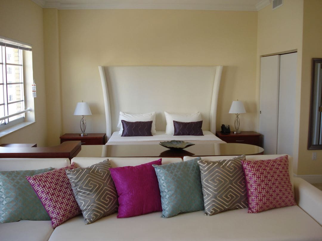 1 habitación y ropa de cama de alta calidad 