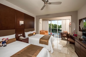 Free minibar, in-room safe, desk, iron/ironing board