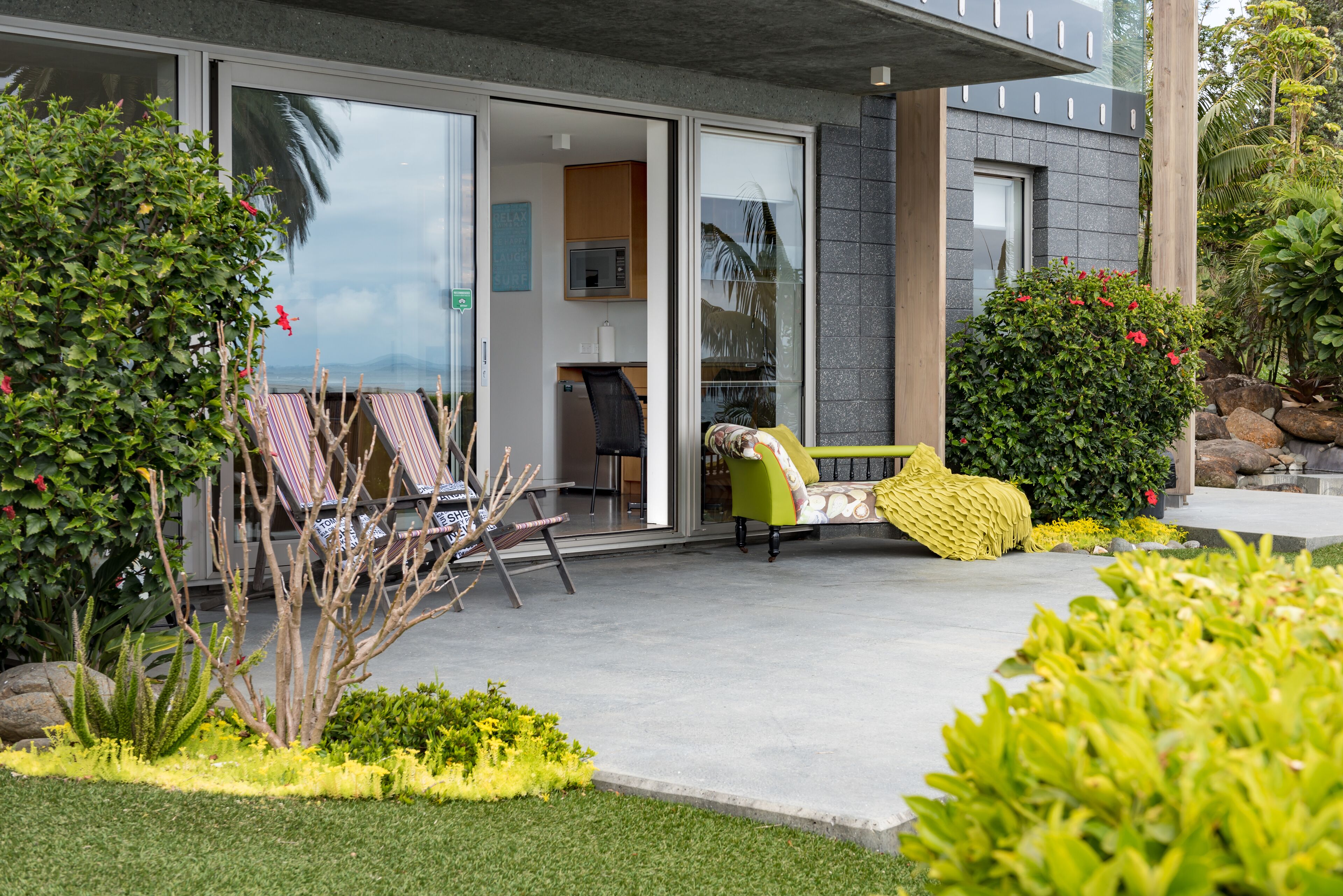 Fassade der Unterkunft