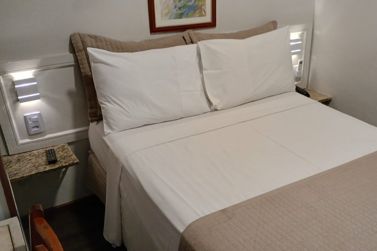 Double Room, City View | Minibar, desk, laptop workspace, blackout curtains