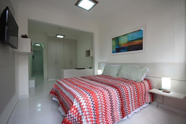 Apartamento, 1 cama doble | Wifi gratis y ropa de cama