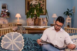 Reception - Pousada Jardim Azul (Canela)