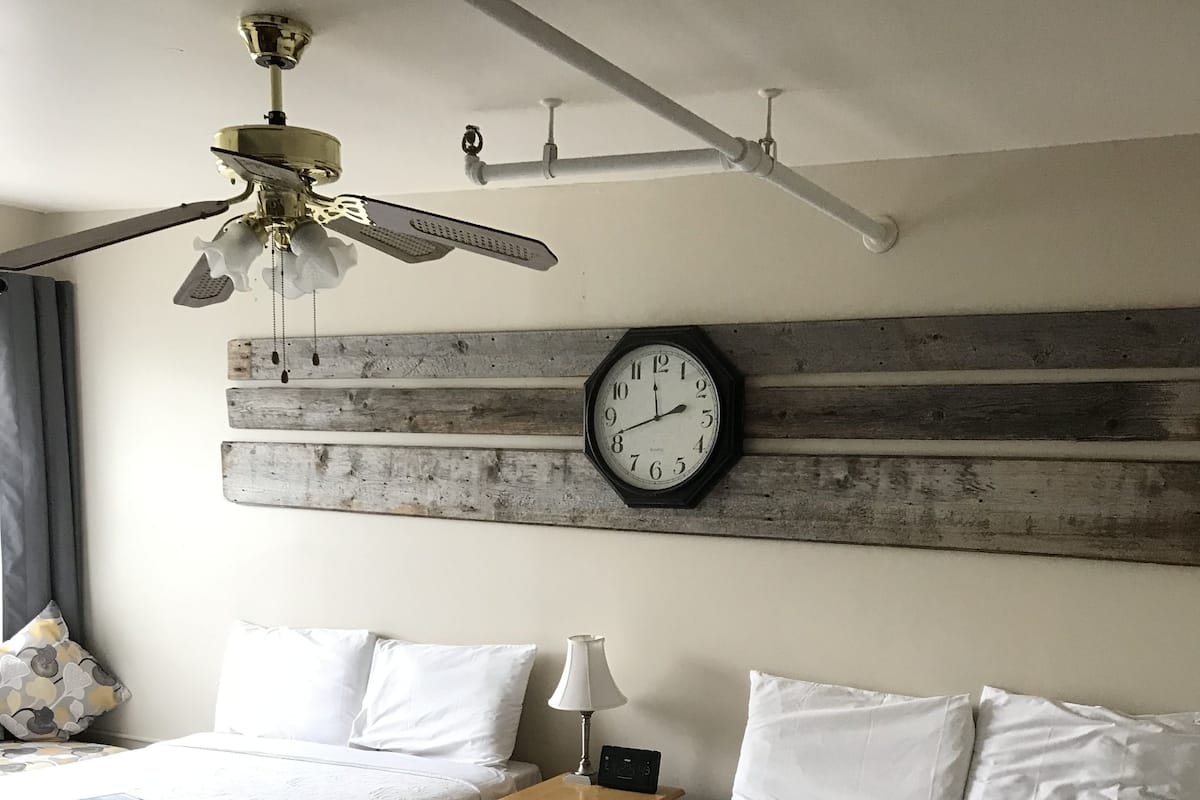 Standard Room, 2 Double Beds | 1 bedroom, premium bedding, individually furnished, iron/ironing board