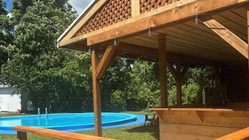 Seasonal outdoor pool