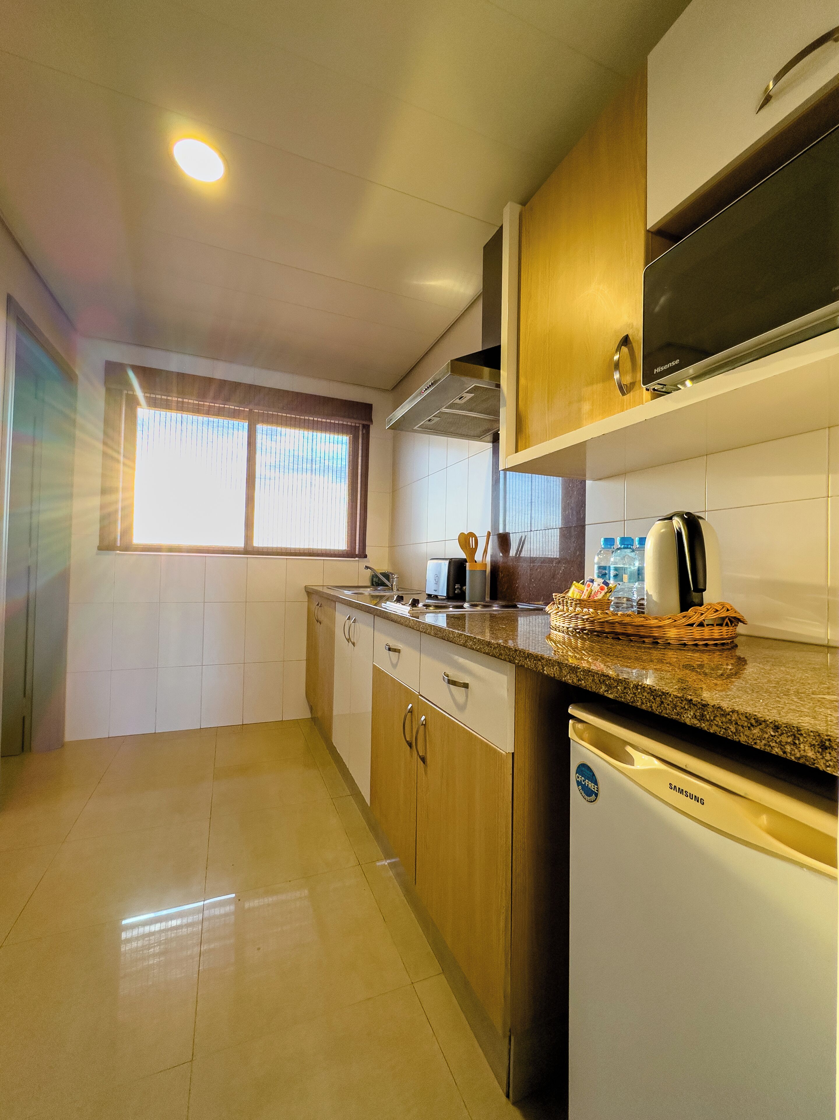 Standard Room, 1 Double Bed | Private kitchen | Coffee/tea maker, fridge, microwave, stovetop