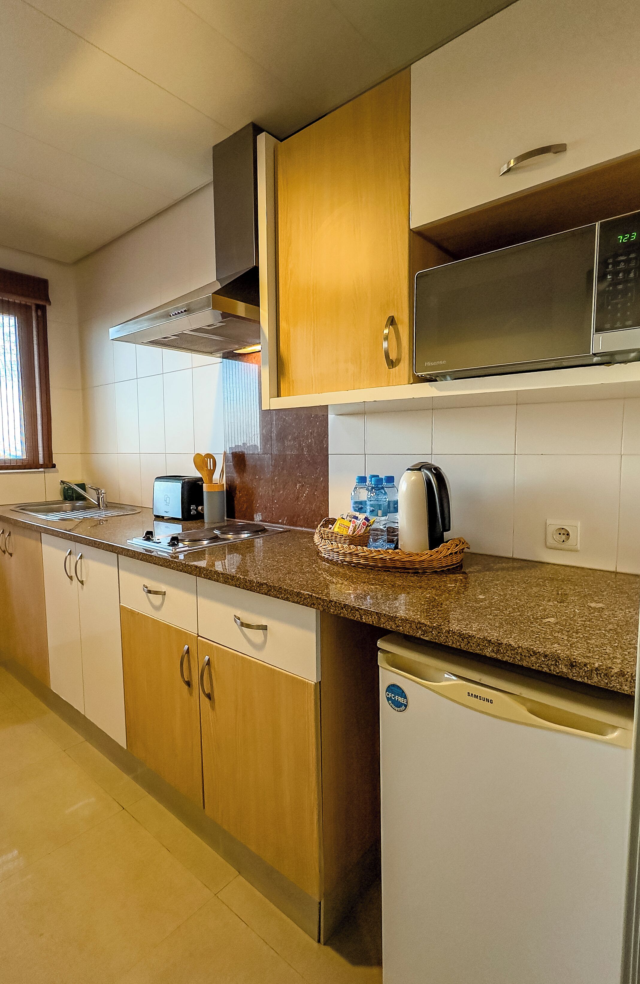 Standard Room, 1 Double Bed | Private kitchen | Coffee/tea maker, fridge, microwave, stovetop