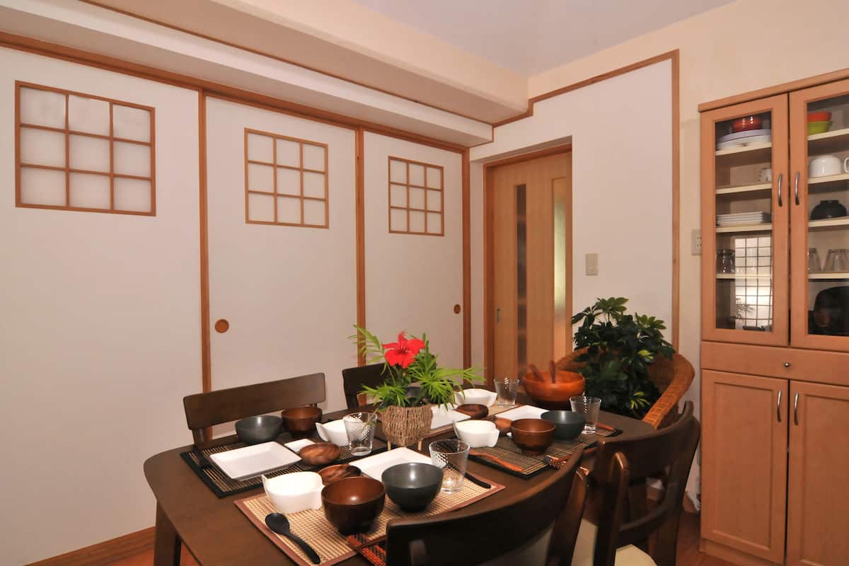 Ferienhaus (Urizun Room) | Schreibtisch, schallisolierte Zimmer, kostenloses WLAN