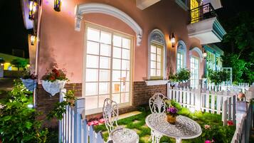 Front of property – evening/night