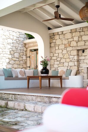 Zona de estar del vestíbulo