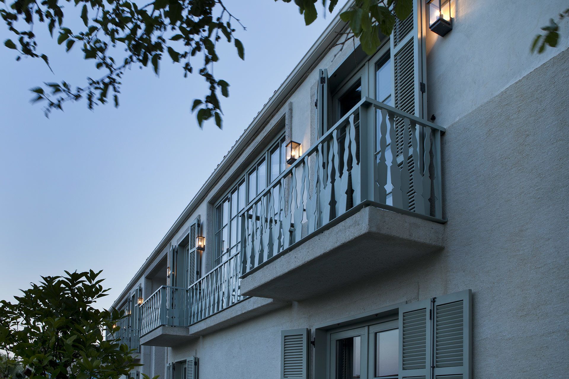 front of property – evening/night