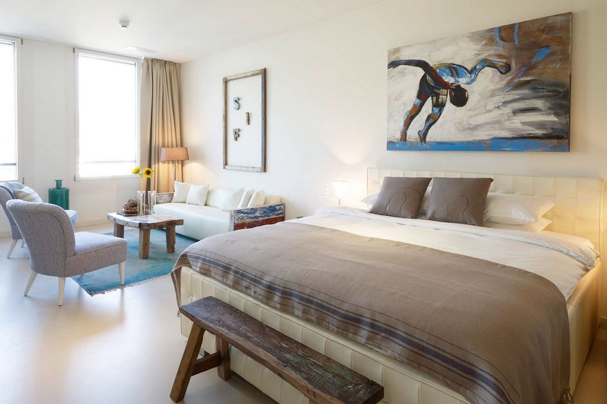 1 Schlafzimmer, Bügeleisen/Bügelbrett, kostenloses WLAN, Bettwäsche