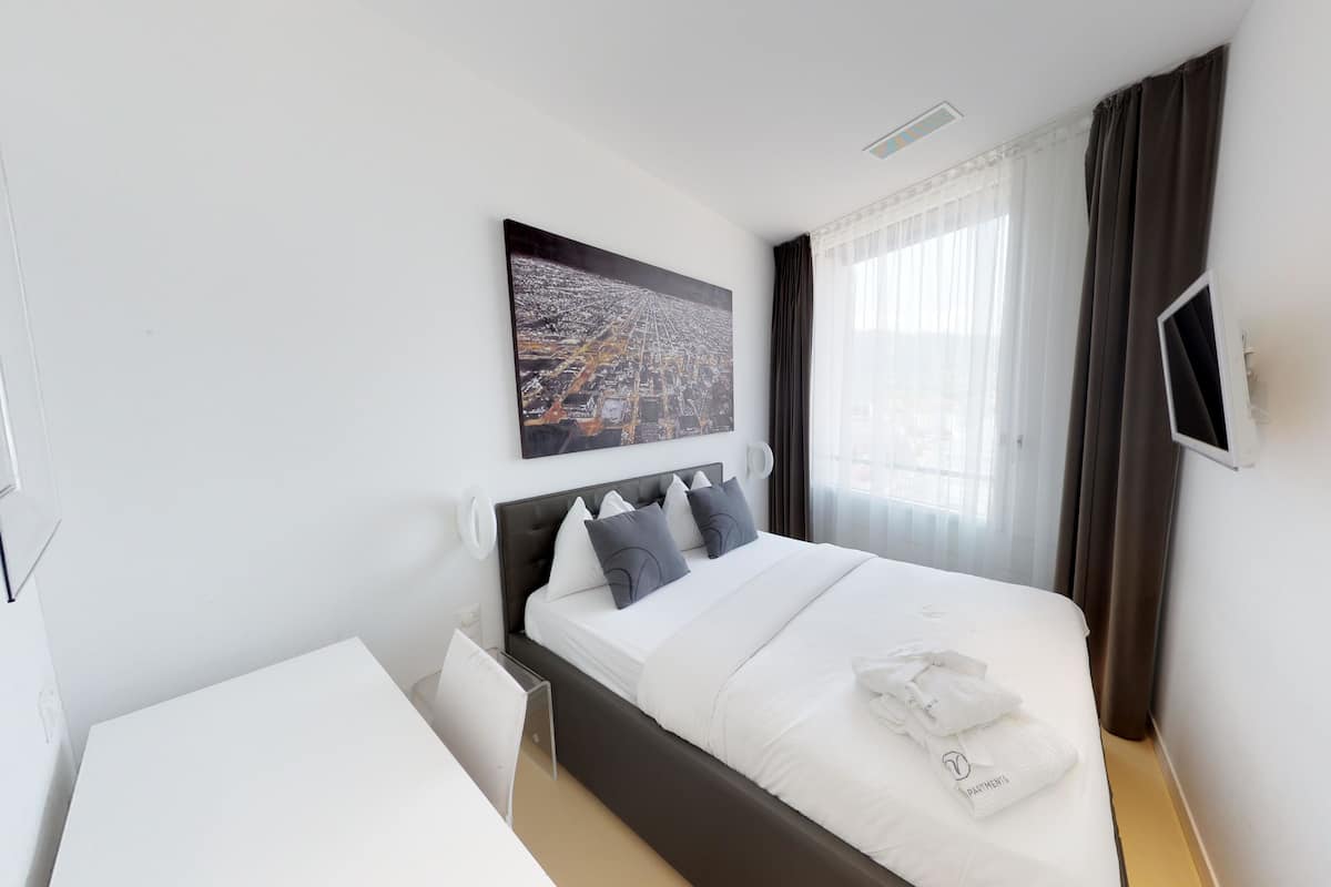 2 Schlafzimmer-Apartment Mini | 1 Schlafzimmer, Bügeleisen/Bügelbrett, kostenloses WLAN, Bettwäsche