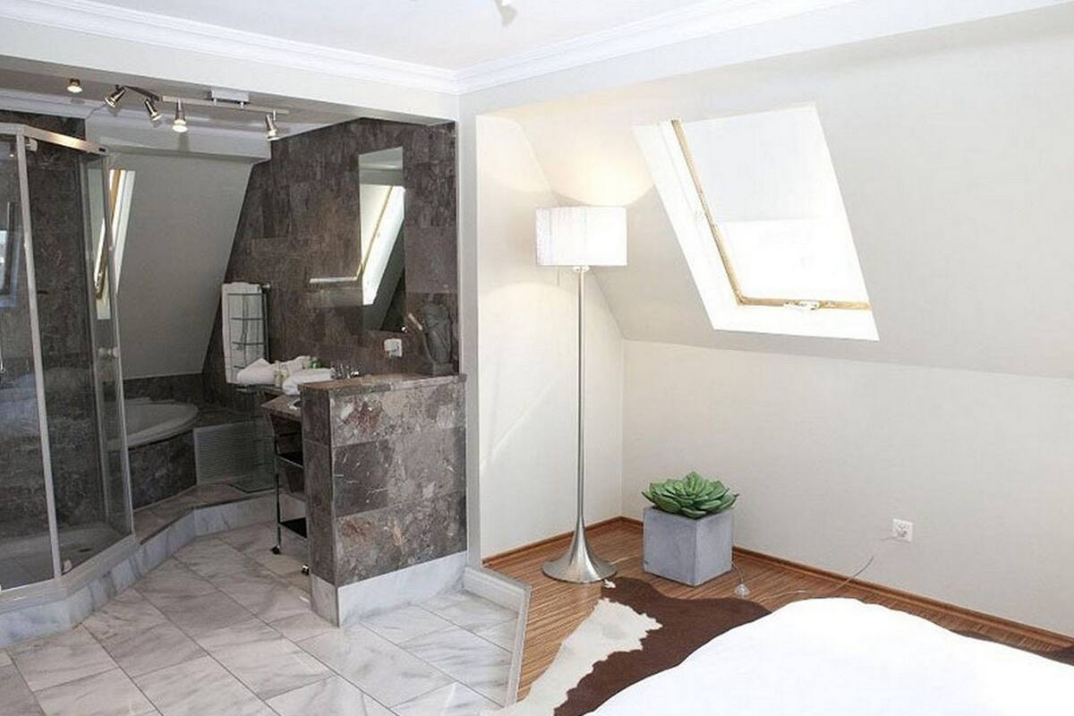 Grand Apartment, Kitchen | Coin séjour