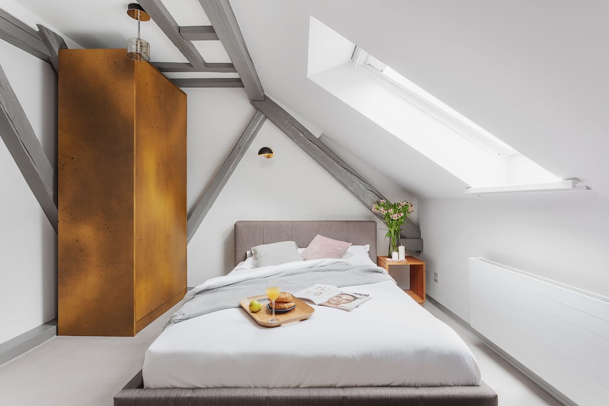 1 Bedroom Apartment Senior, Building 2-6 | 2 bedrooms, desk, laptop workspace, iron/ironing board
