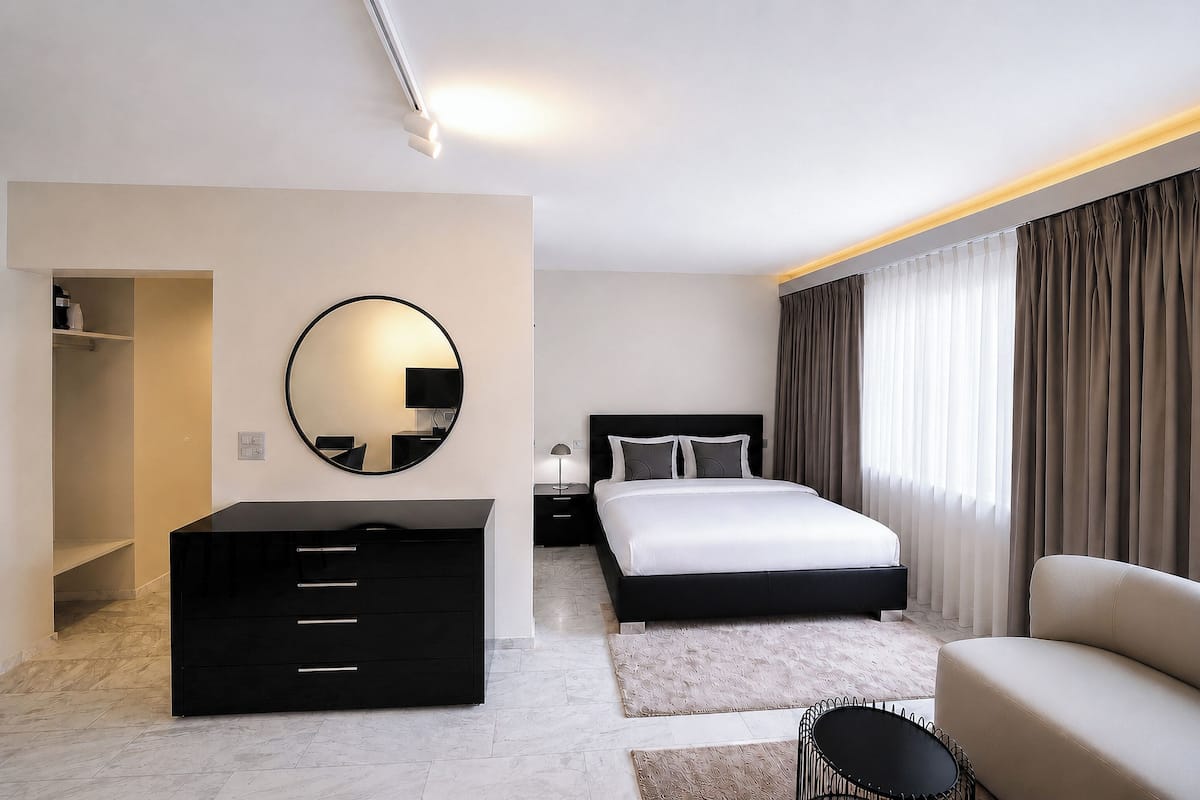 Desk, iron/ironing board, free WiFi, bed sheets
