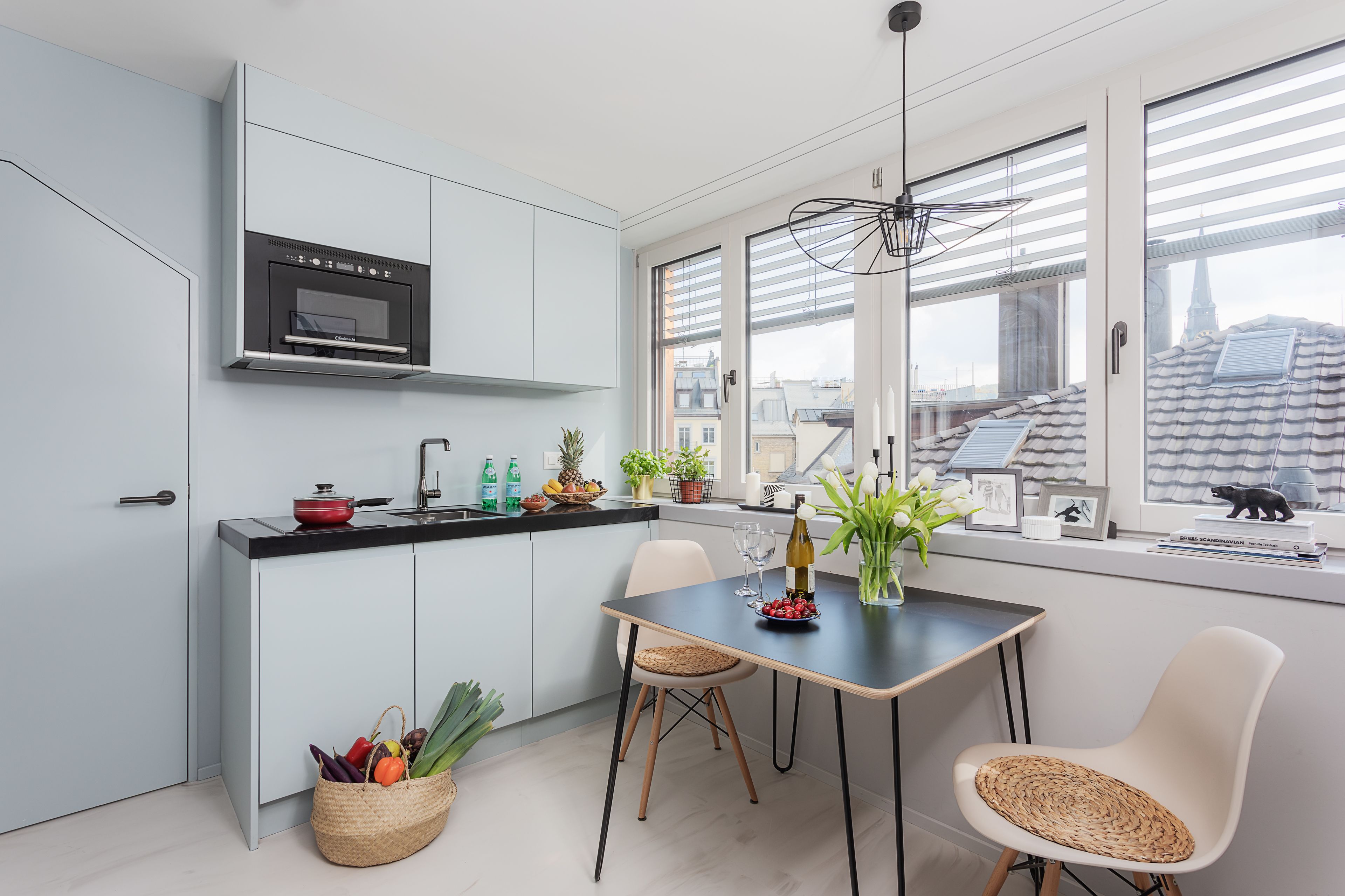 Studio Apartment Mini | Essbereich im Zimmer