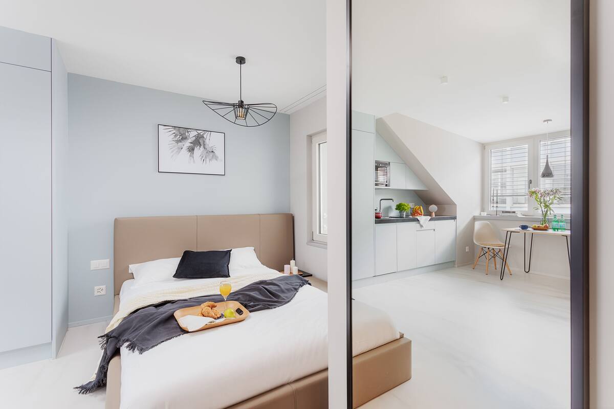 Studio Junior, Terrace, Kitchenette