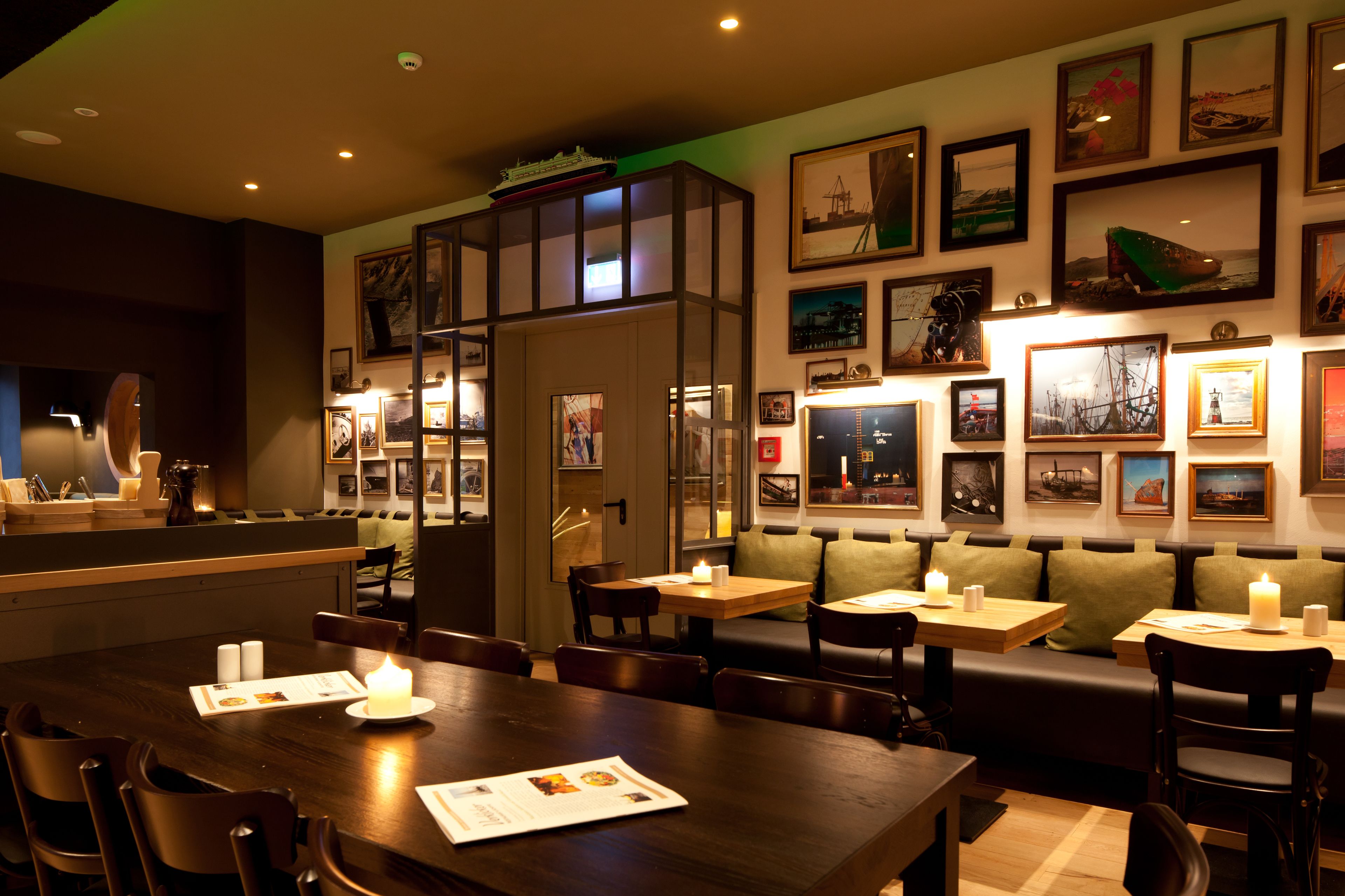 breakfast, lunch, dinner served; modern european cuisine